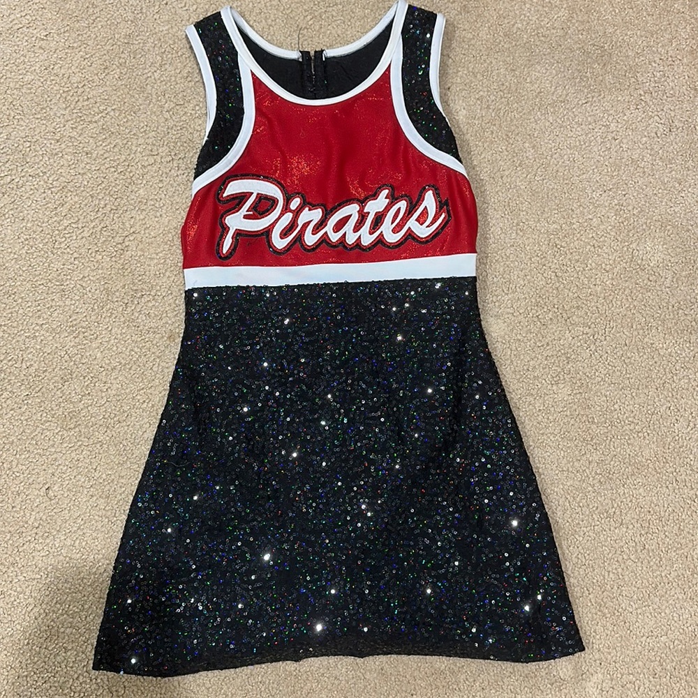 Pirate dress with built in shorts